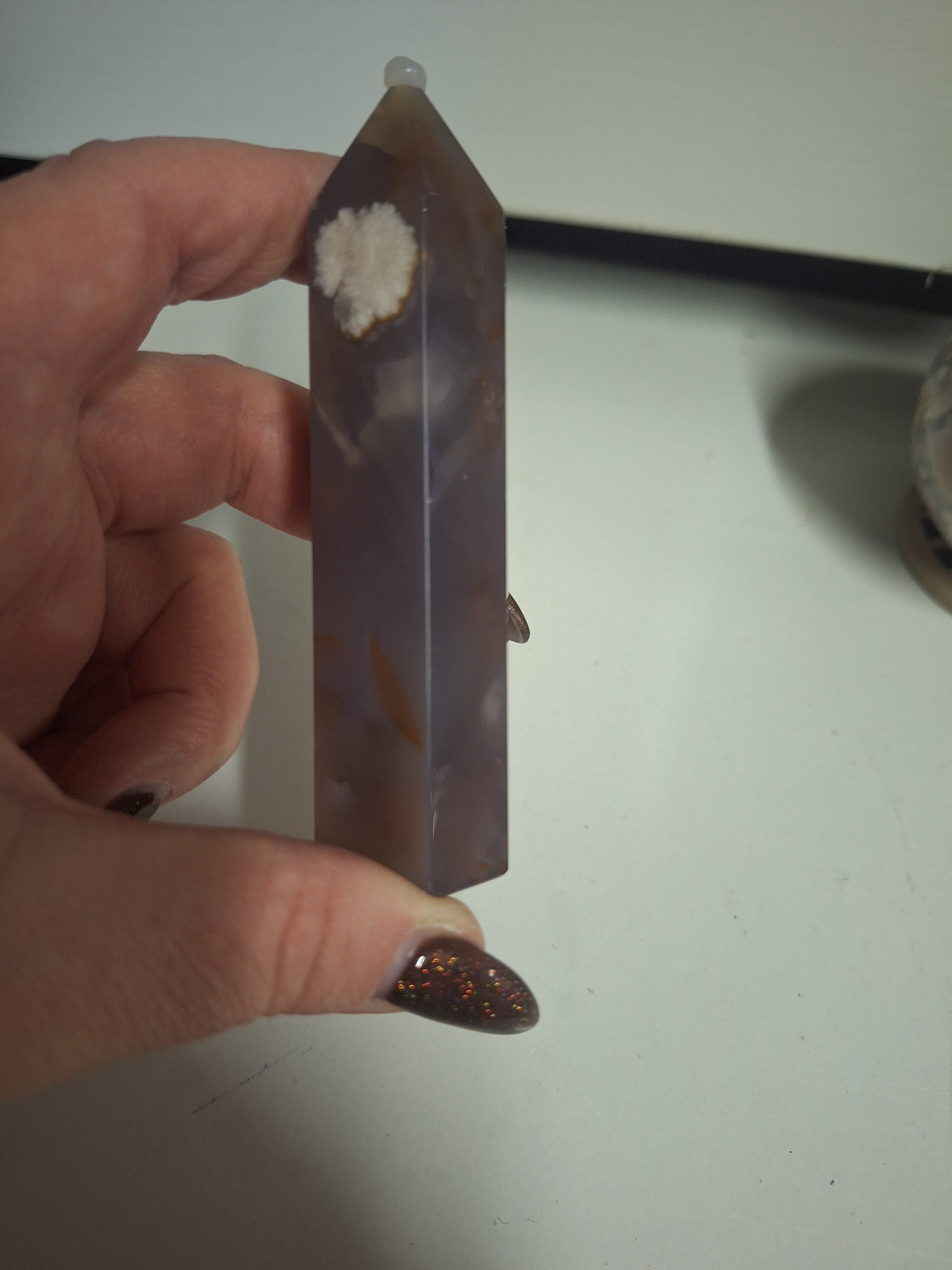 Flower agate