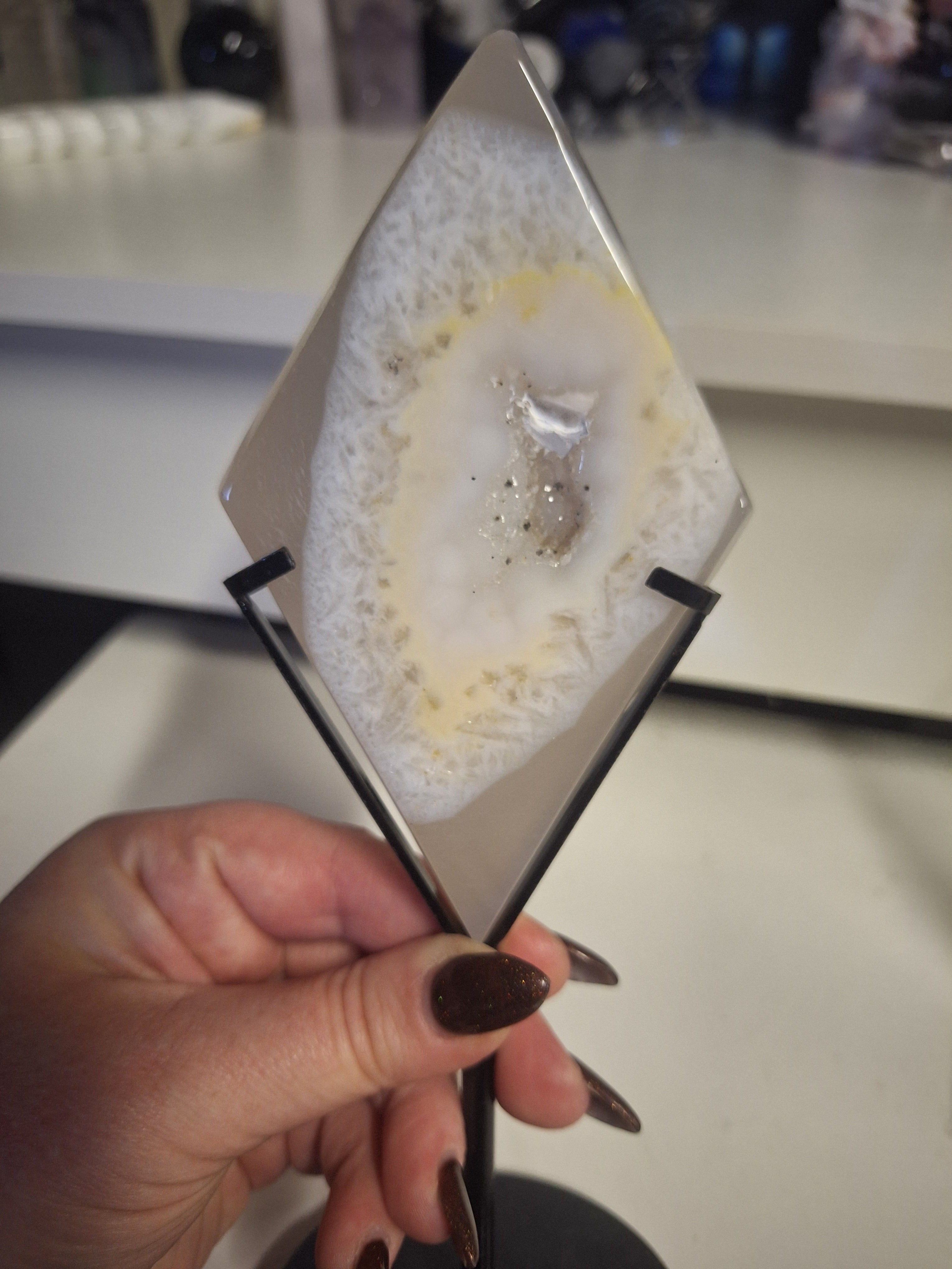 Agate (druzy & banded)
