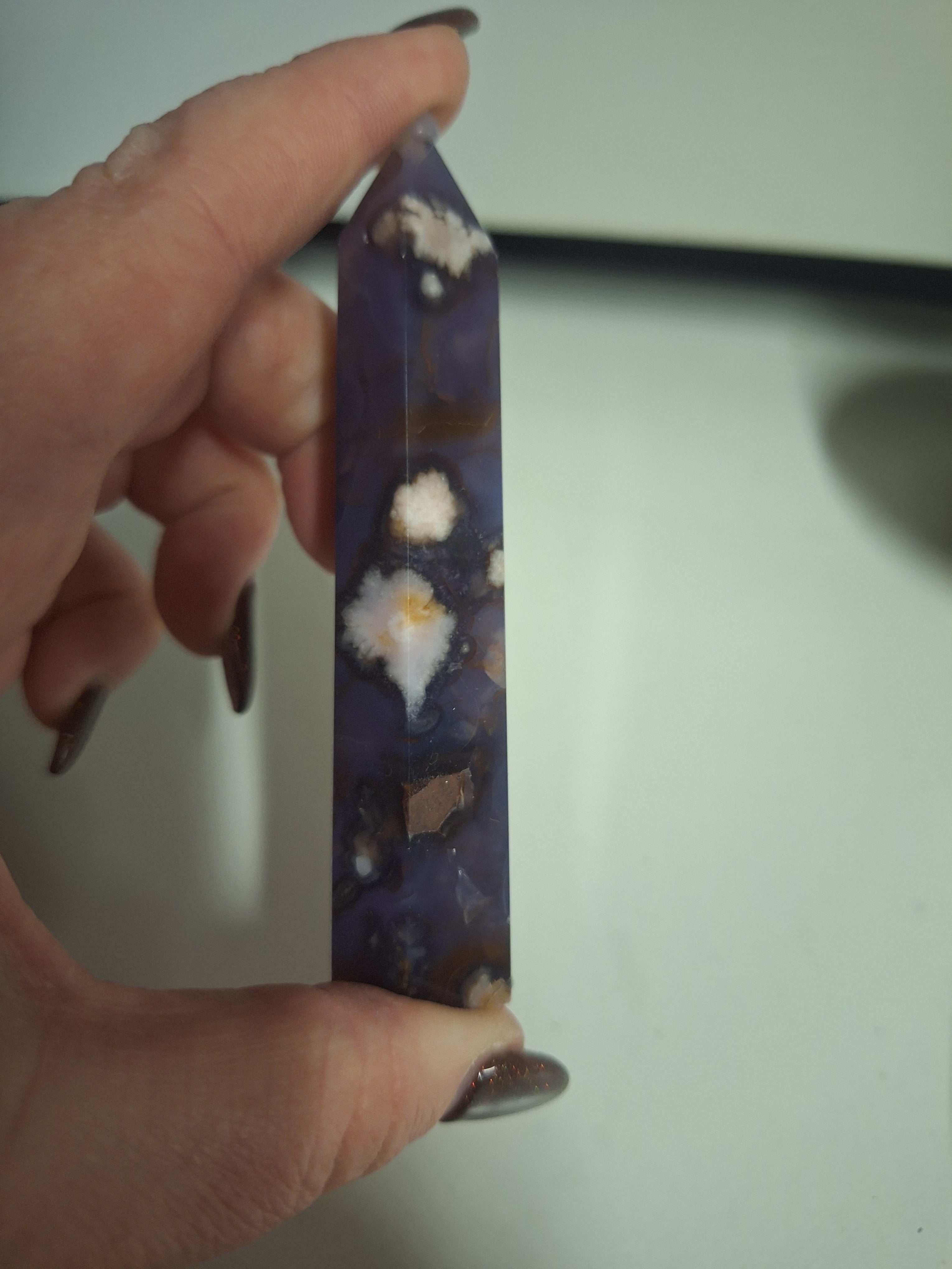Flower agate