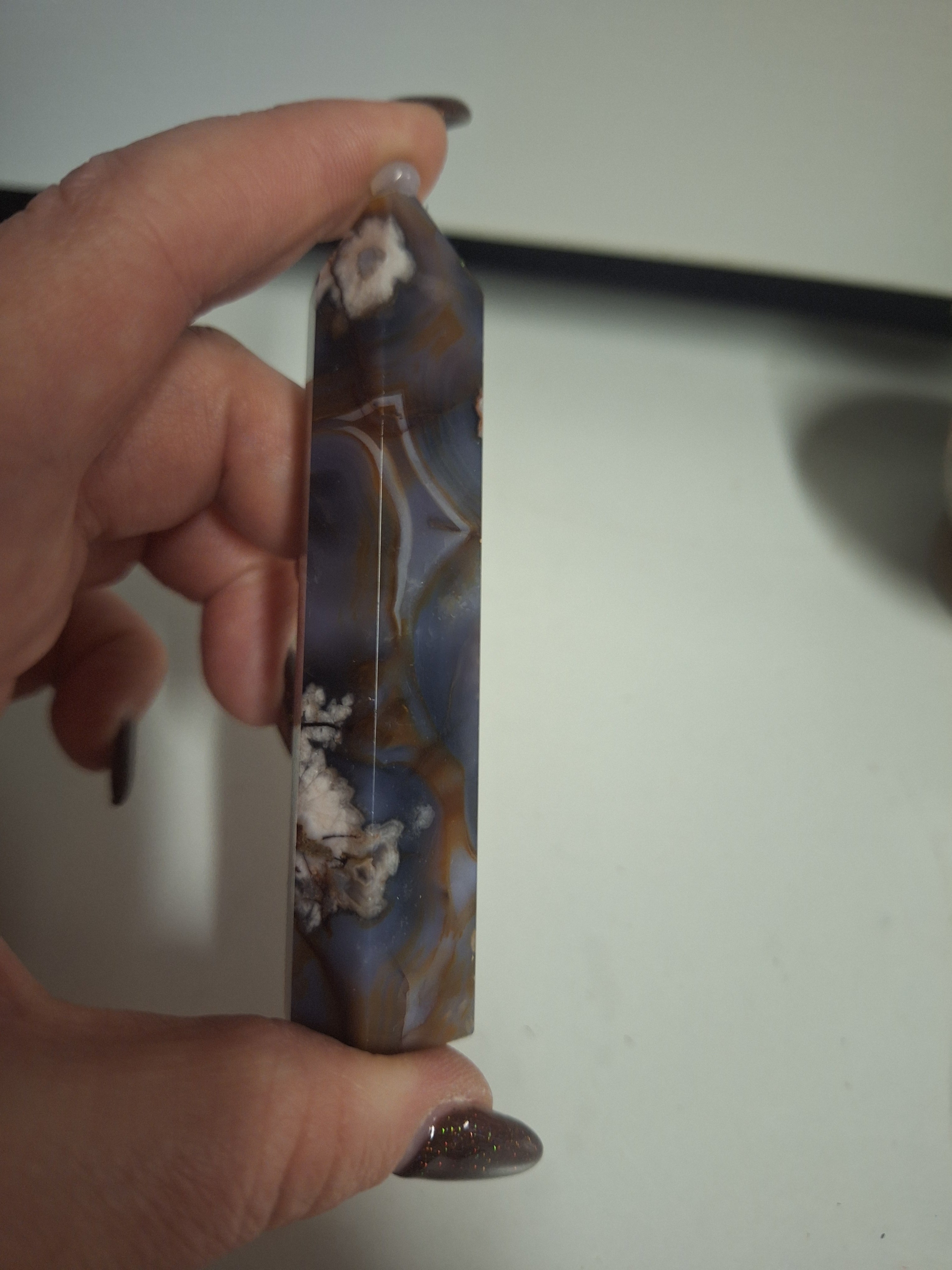 Flower agate