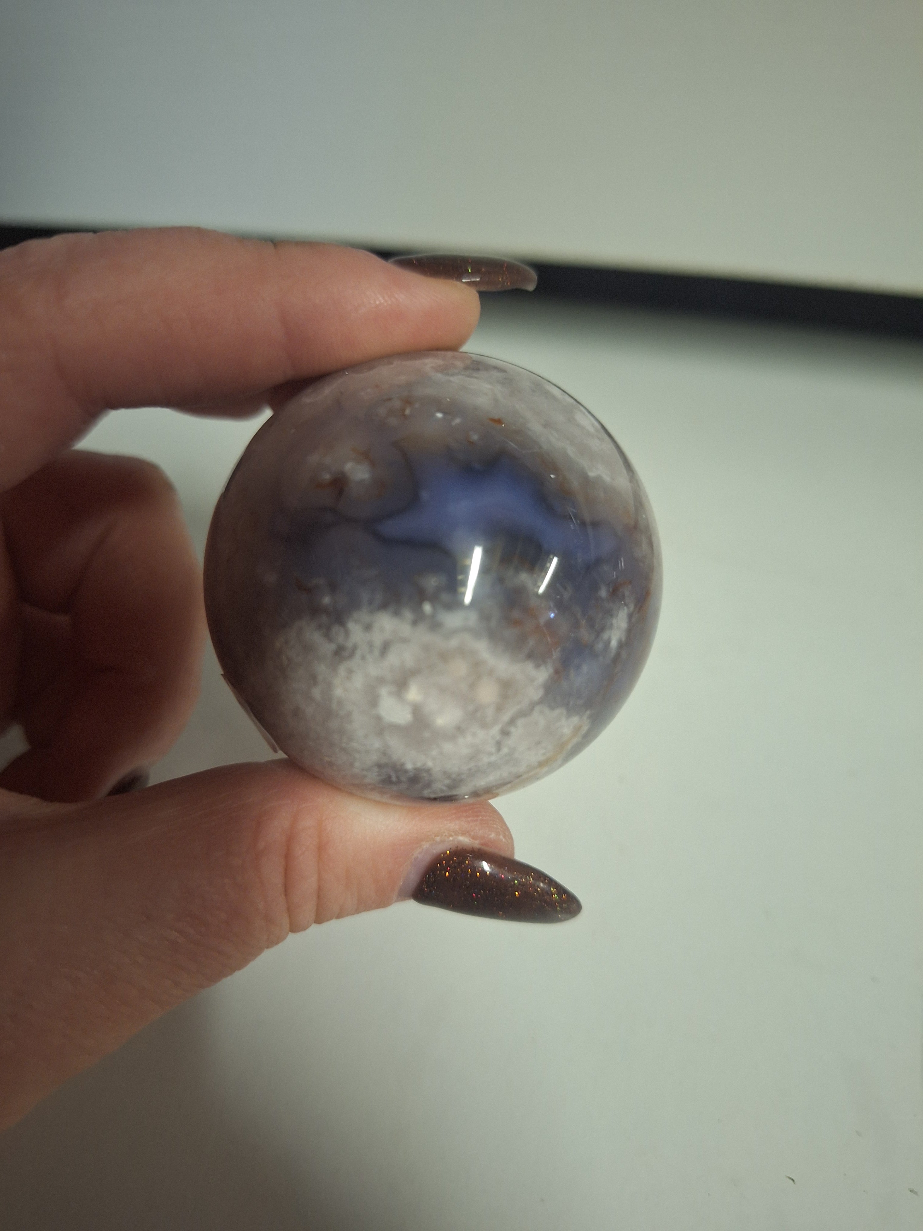 Flower agate