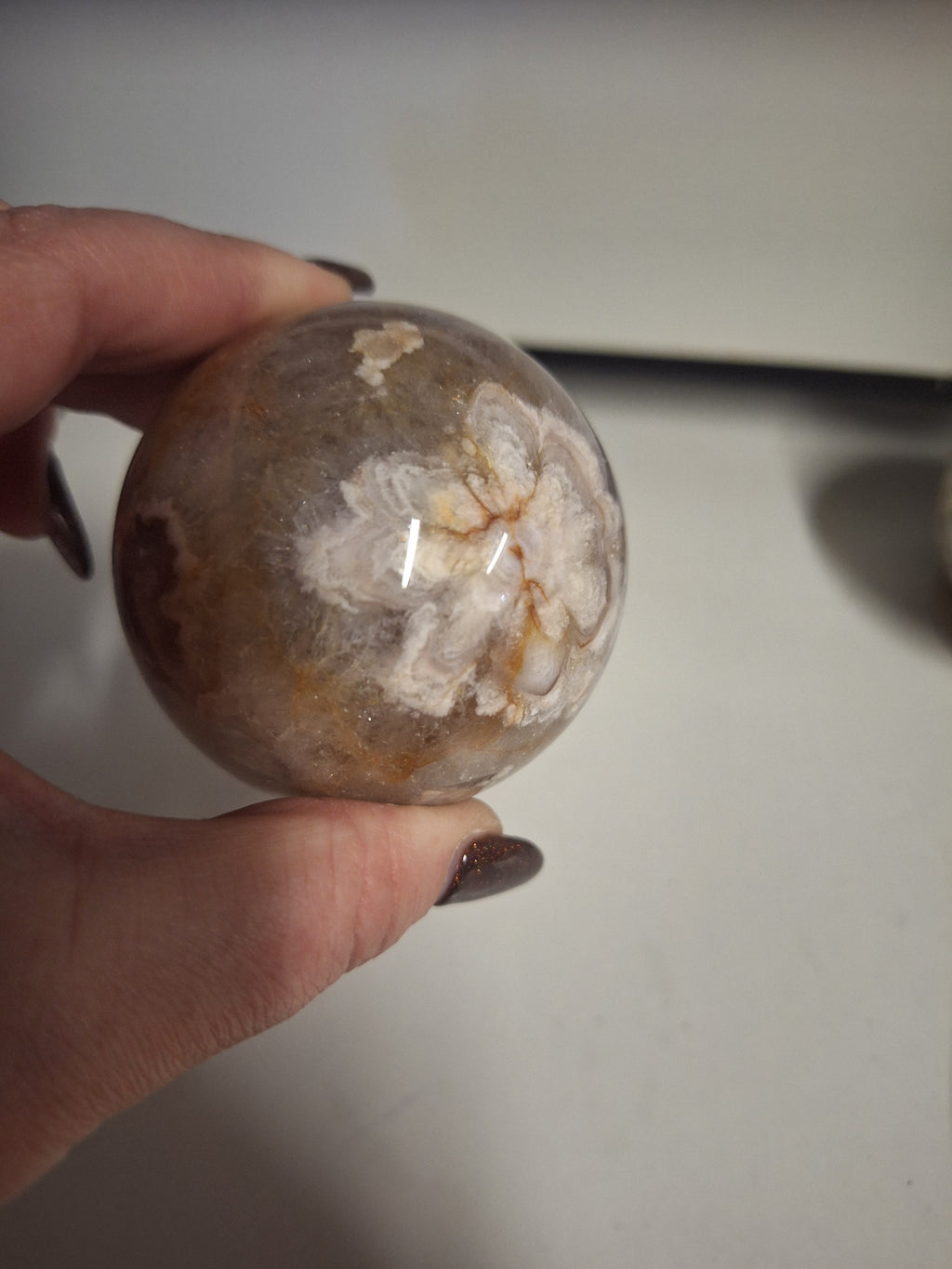 Flower agate