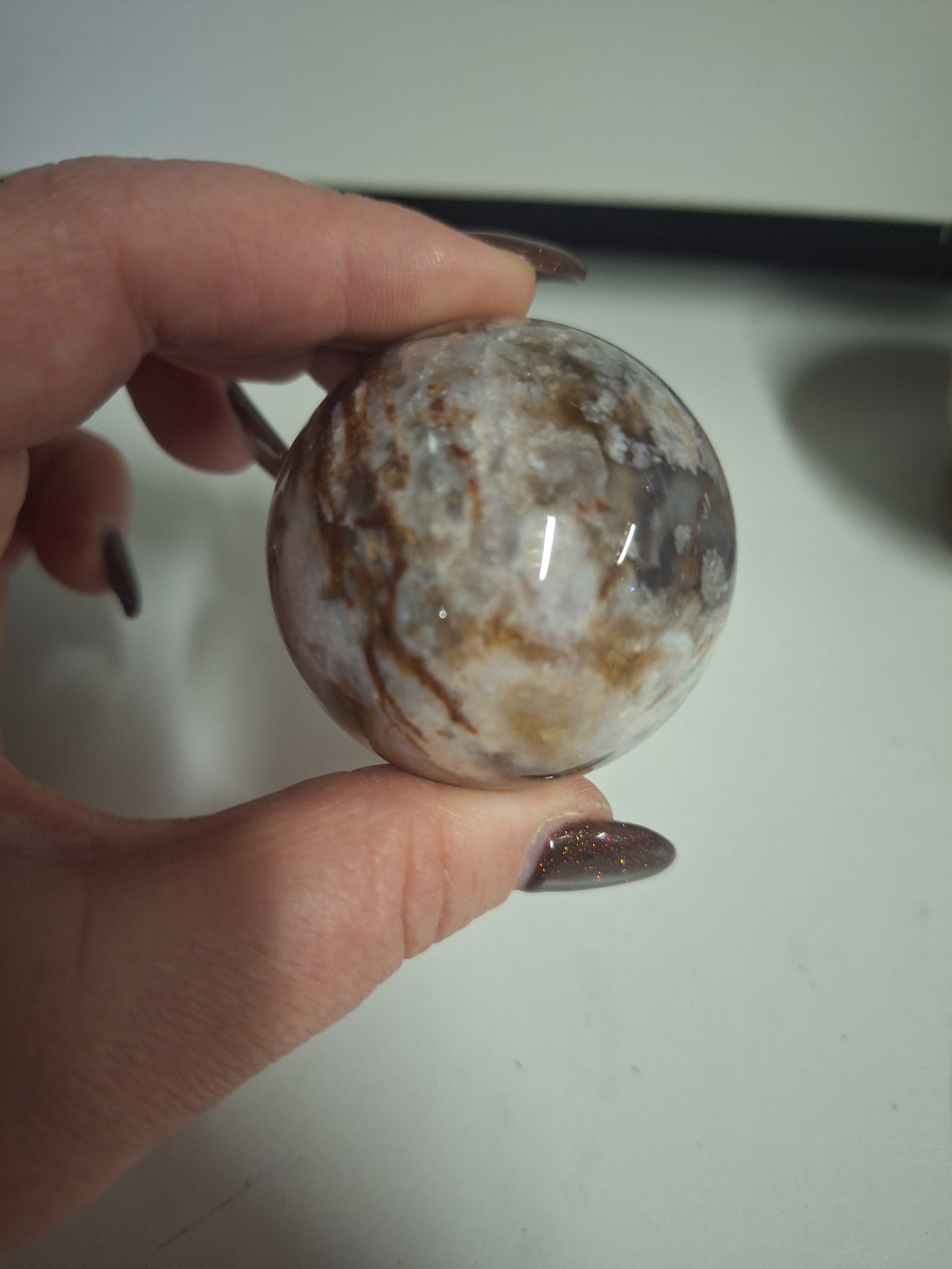 Flower agate