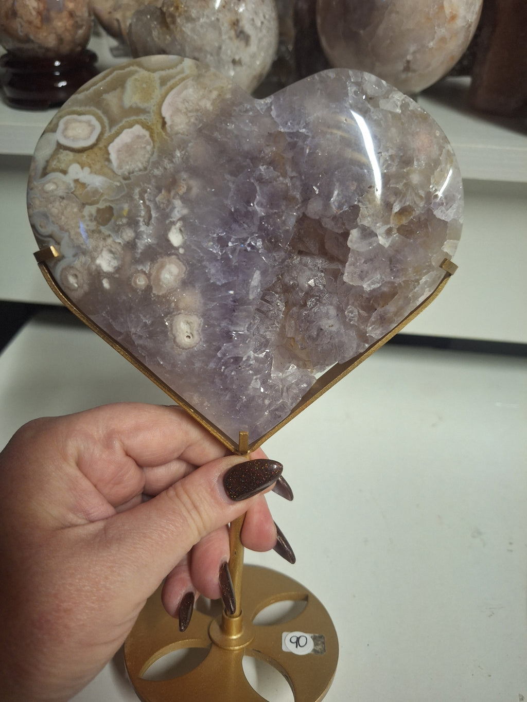Pink amethyst