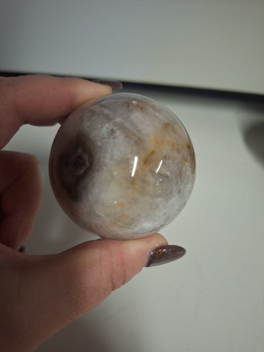 Flower agate