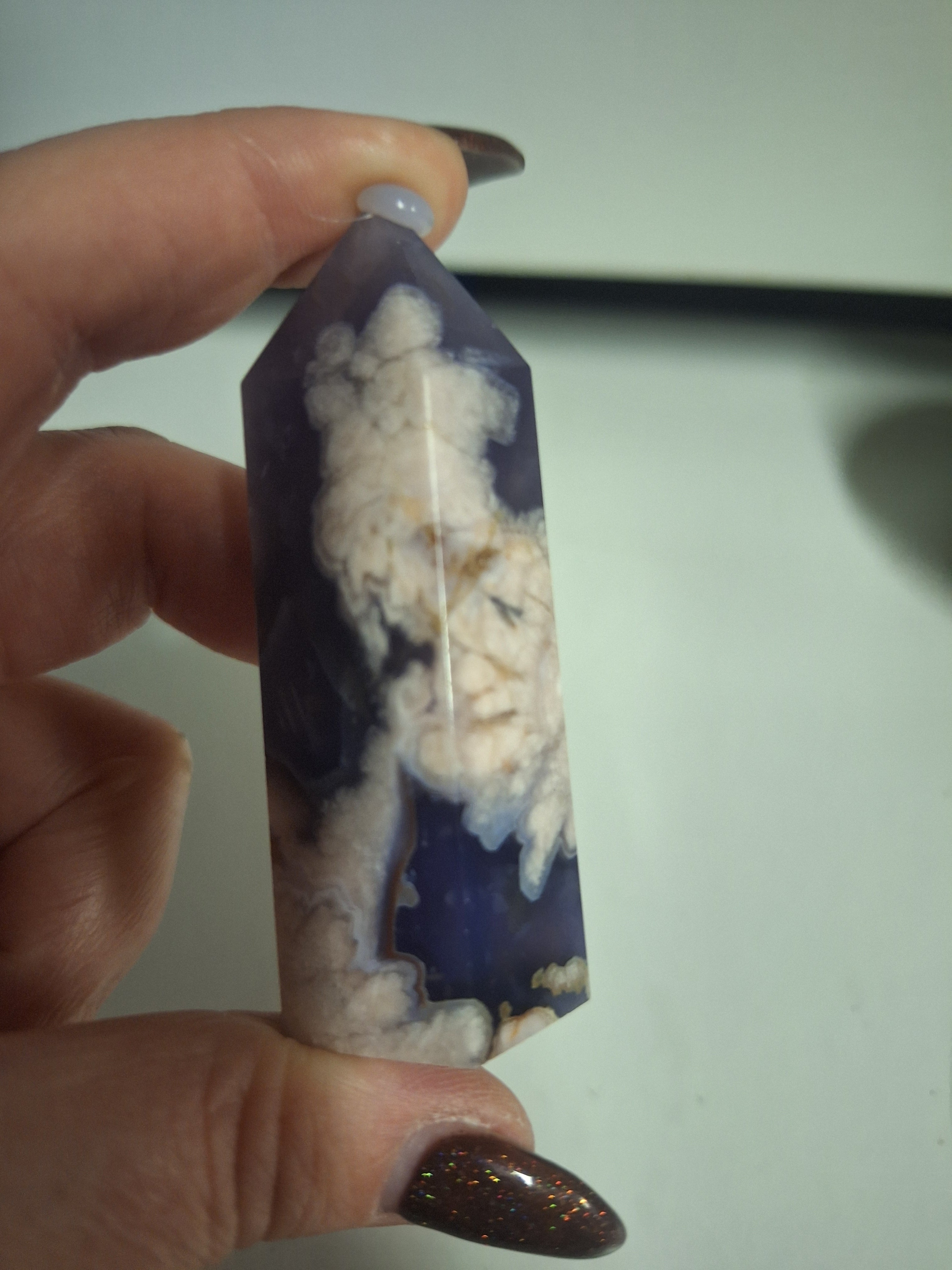 Flower agate